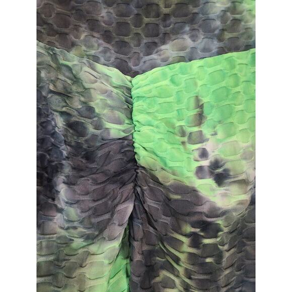 Unknown brand s/m women's multicolored textured leggings - Picture 5 of 9